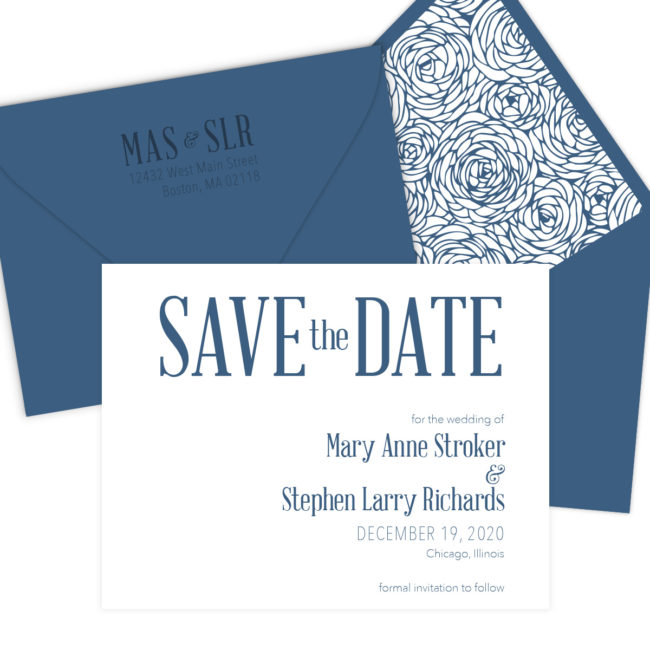 Navy Save the Date