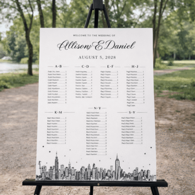 City Skyline Seating Chart
